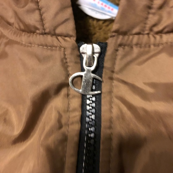 Champion Sherpa Lined Stadium Jacket Gold Size XL Retail $200 AF Tax New WO Tags - Picture 6 of 7